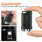 Magnetic Mini Keychain Flashlight