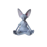 Sphynx Cat Yoga Statue