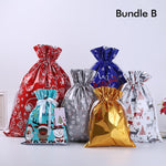 Drawstring Christmas Gift Bags