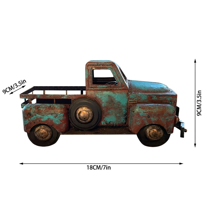 Spring Summer Large Rustic Farmhouse Truck