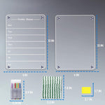 Acrylic Dry Erase Board