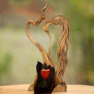 Eternal Love Wooden Decoration