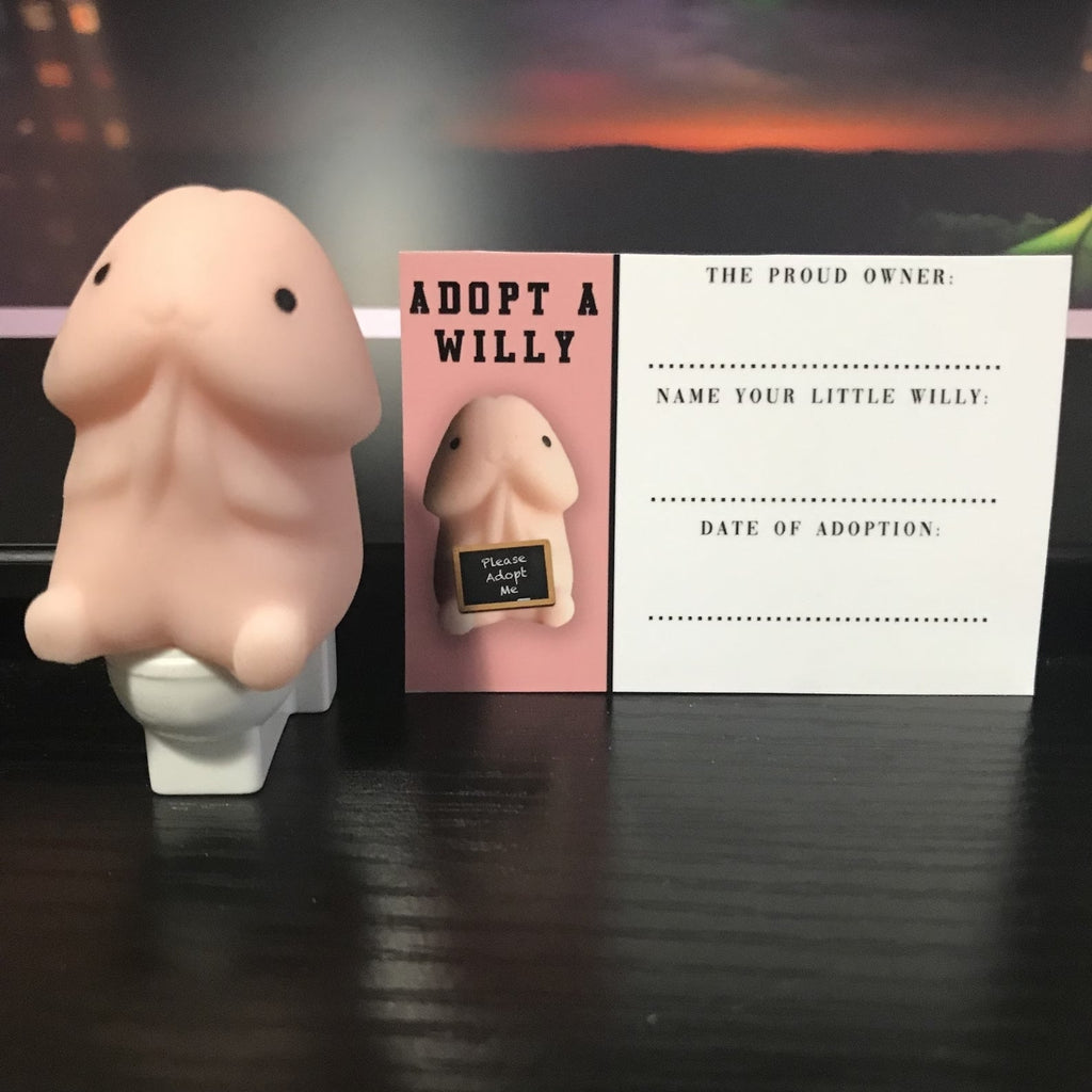 Novelty Naughty Willy Adoption Kit