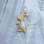 Brooch Pin with Wooden Animal Pattern  - 🔥🔥Pre-sale For A Limited Time With The Lowest Discount