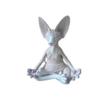 Sphynx Cat Yoga Statue