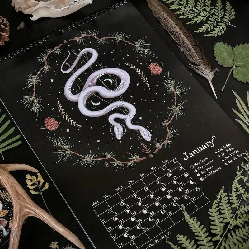 ✨✨Urdreamlife — 2023/2024 Dark Forest Lunar Calendar