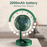 🔥Hot Seller🔥Mini Telescopic Folding Fan