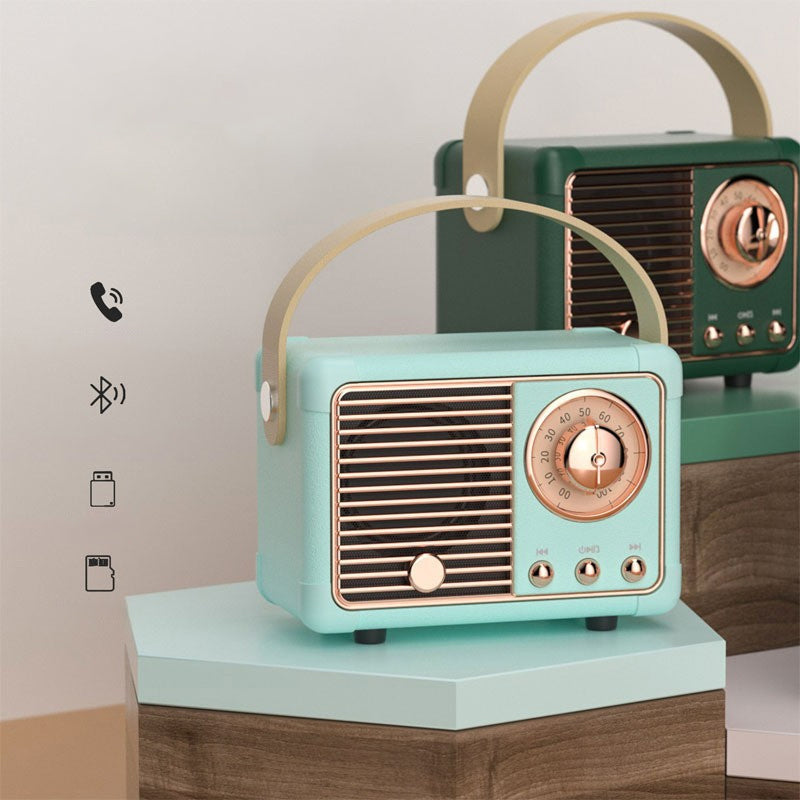Radio Shaped Bluetooth Speaker