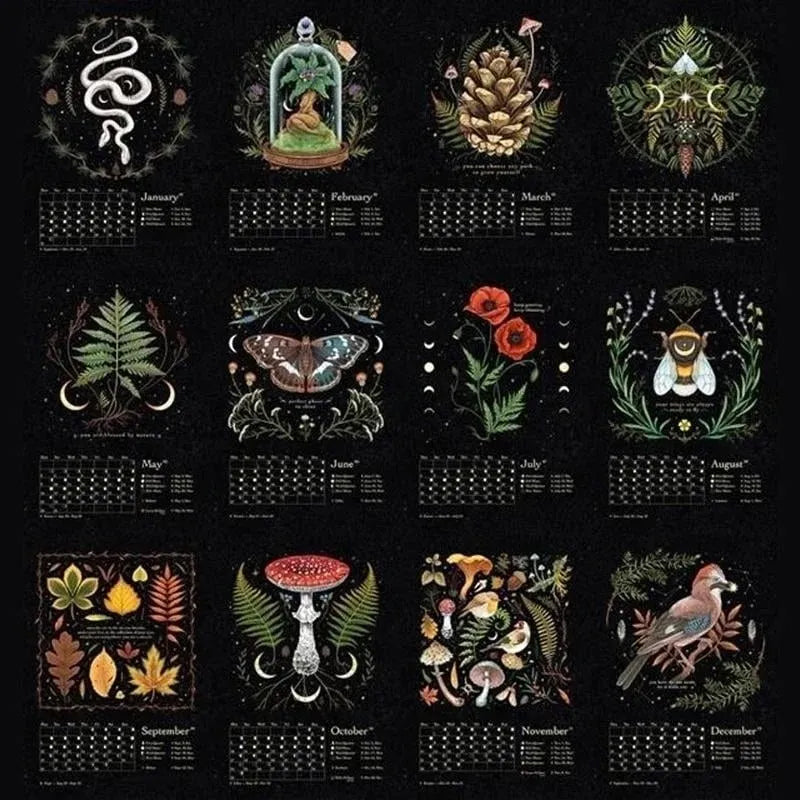 ✨✨Urdreamlife — 2023/2024 Dark Forest Lunar Calendar