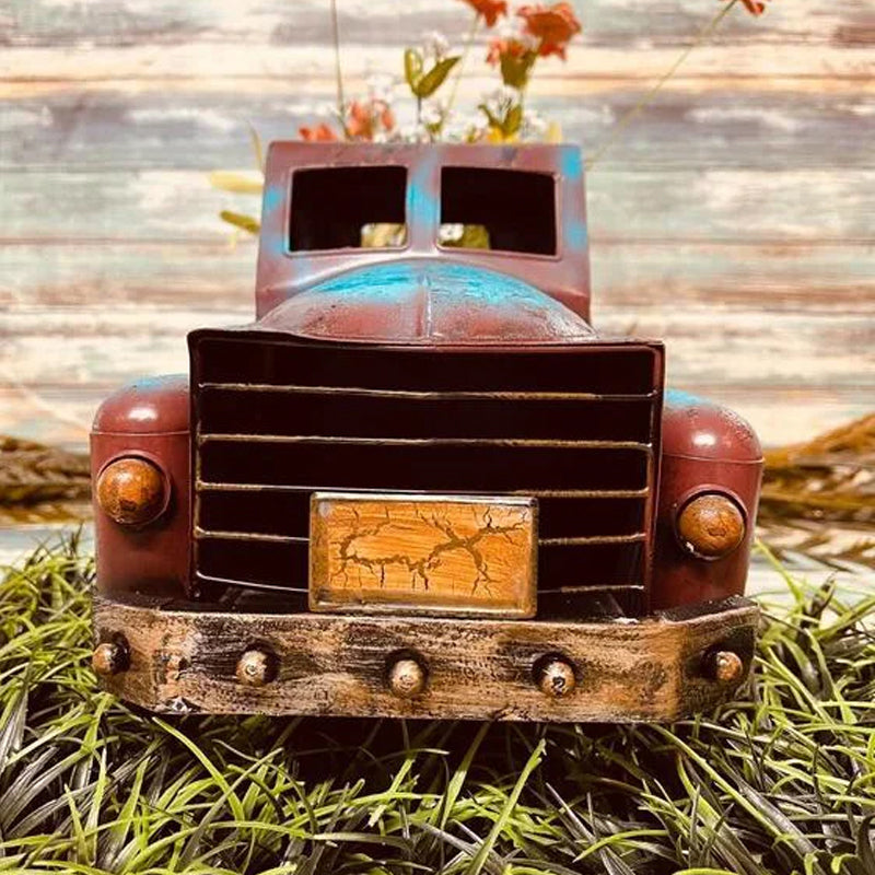 Spring Summer Large Rustic Farmhouse Truck