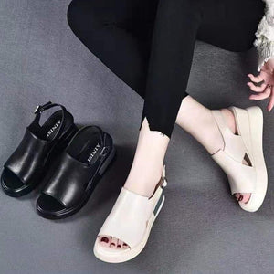 Sandal with Thick Soles