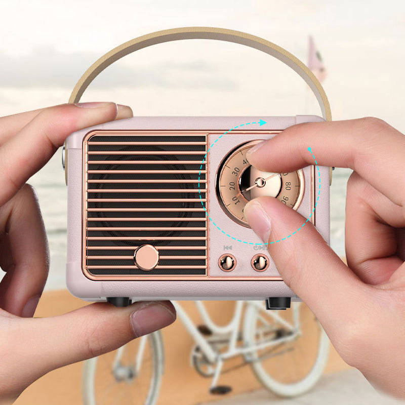 Radio Shaped Bluetooth Speaker