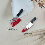 Halloween Scary Bloody Knife Ornament