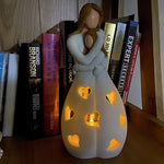 Candle Holder Statue