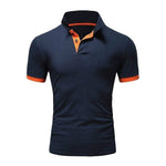 Men's Solid Color Polo Shirt