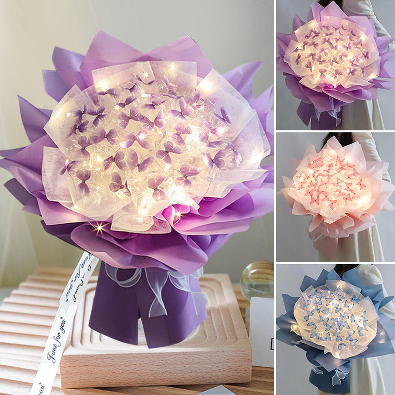 DIY Butterfly Bouquet Gift Kit Set