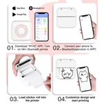Mini Sticker Pocket Printer