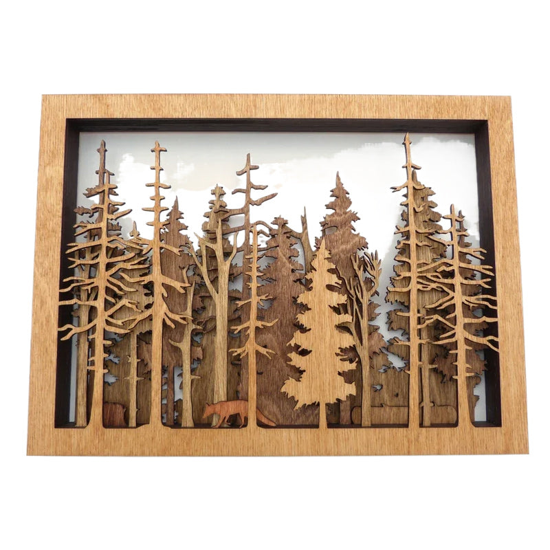 Woods Decorative Wall Painting
