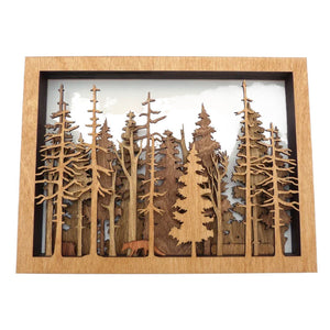 Woods Decorative Wall Painting