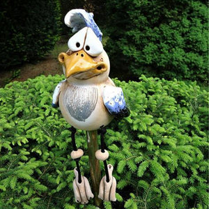 Resin Chicken Garden Ornament