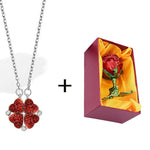 Four Leaf Heart Shape Lucky Necklace  - 🔥🔥Pre-sale For A Limited Time With The Lowest Discount