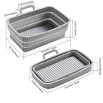 Foldable Air Fryer Silicone Baking Tray